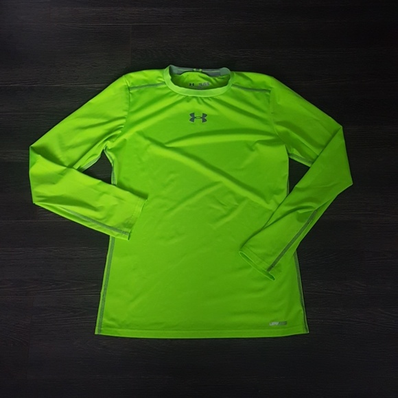 Green Under Armour Long Sleeve Shirt 